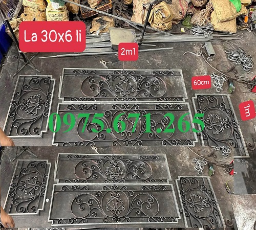 Xưởng sản xuất xếp bộ sắt mỹ thuật giá tốt tận gốc