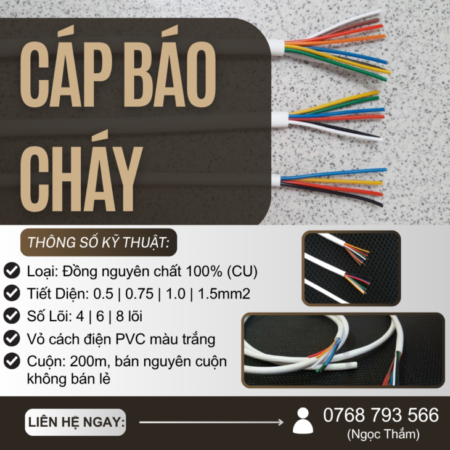 CẦN BÁN Cáp Báo Cháy ALTEK KABEL Chất Lượng Cao – Đáp Ứng Nhu Cầu Công Trình