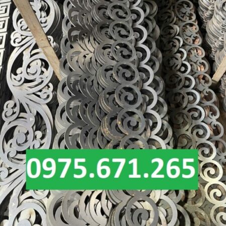 Diềm CNC mái kính theo kích thước và bản vẽ