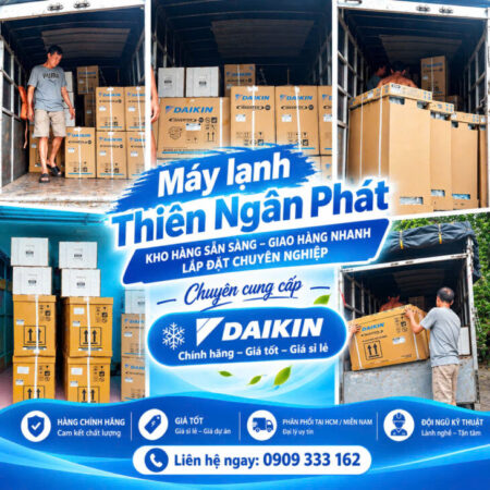 MÁY LẠNH DAIKIN CHÍNH HÃNG GIÁ TỐT TẠI HCM﻿