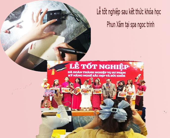 Khóa học phun xăm thẩm mỹ bao ra nghề tại TPHCM | Tặng bộ đồ nghề cao cấp