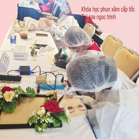 Khóa học phun xăm thẩm mỹ bao ra nghề tại TPHCM | Tặng bộ đồ nghề cao cấp