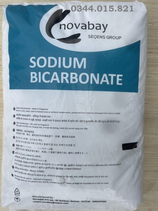 Soda lạnh tăng kiềm, Sodium Bicarbonate hàng Pháp, ổn định môi trường nuôi