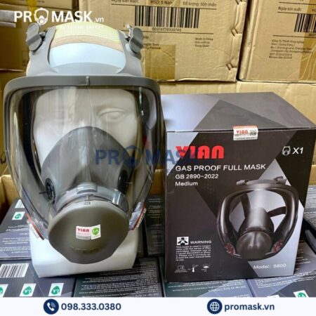 Mặt nạ phòng độc toàn mặt VIAN 6800