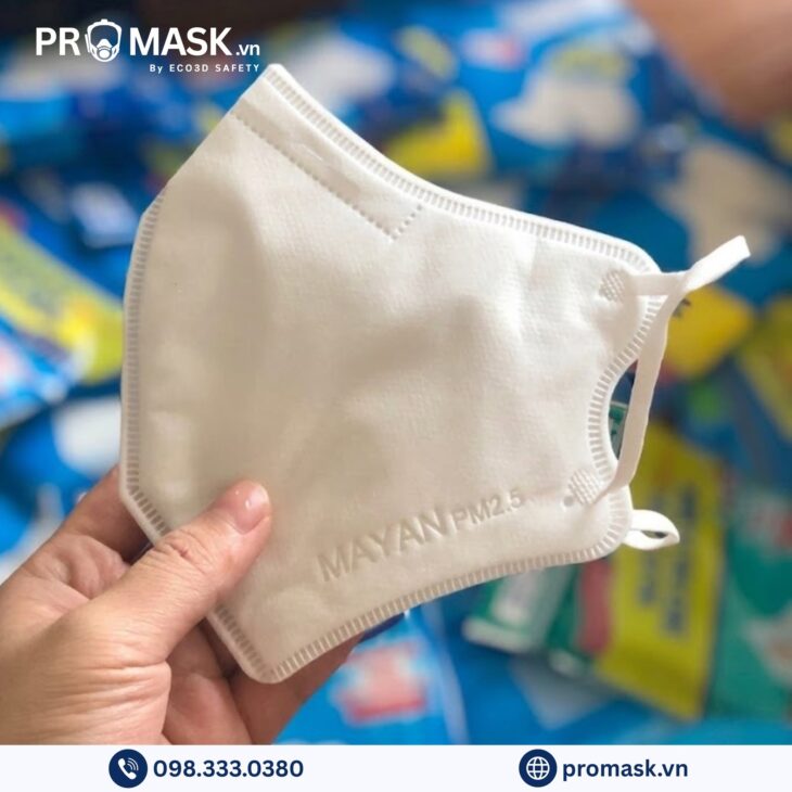 Khẩu trang Mayan 3D Mask PM2.5 (5 cái)