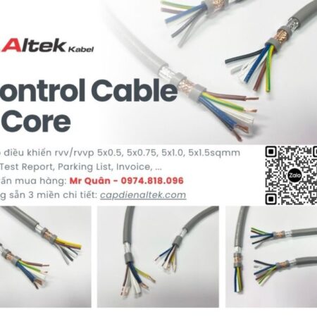 Cáp điều khiển 5 lõi Altek Kabel – Hàng sẵn kho