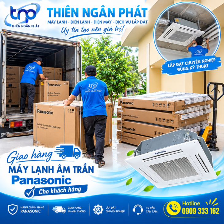 MÁY LẠNH ÂM TRẦN PANASONIC CHÍNH HÃNG﻿